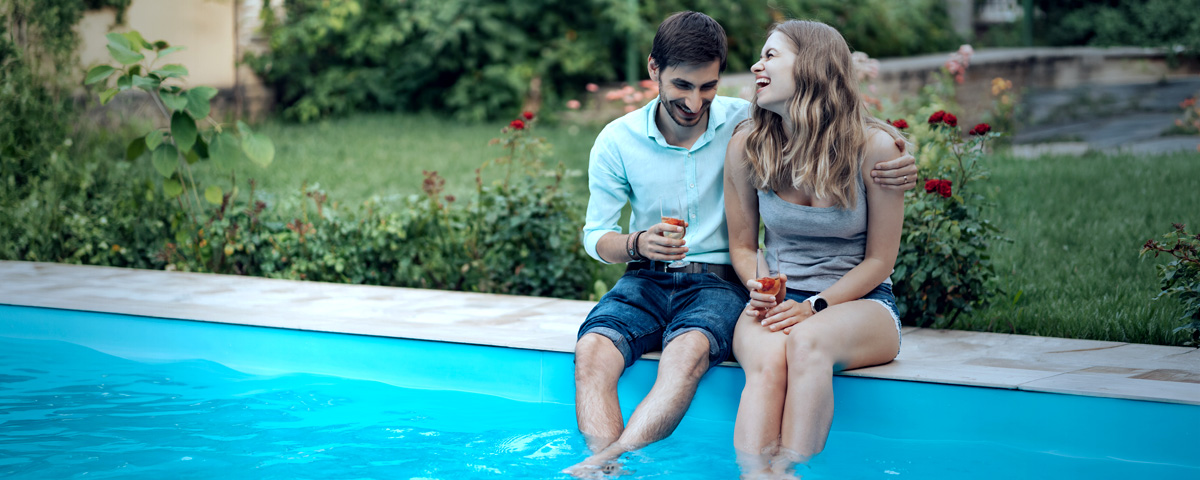 casa com piscina